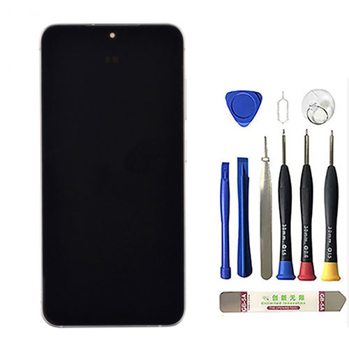 Original Screen Replacement with Frame for Samsung Galaxy S24 European Version.