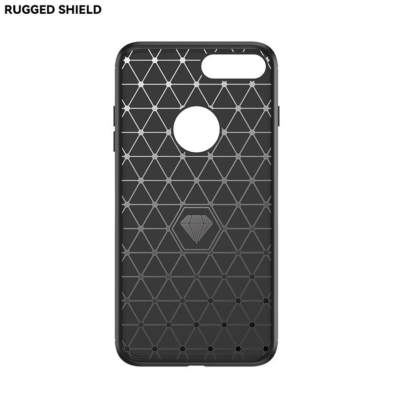 Brushed Silicone Phone Case For iPhone 8 Plus