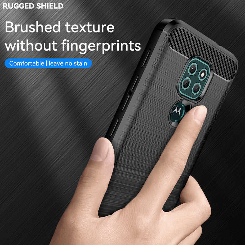 Brushed Silicone Phone Case For Motorola Moto G9 Play