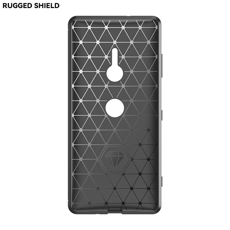 Brushed Silicone Phone Case For Sony Xperia XZ3
