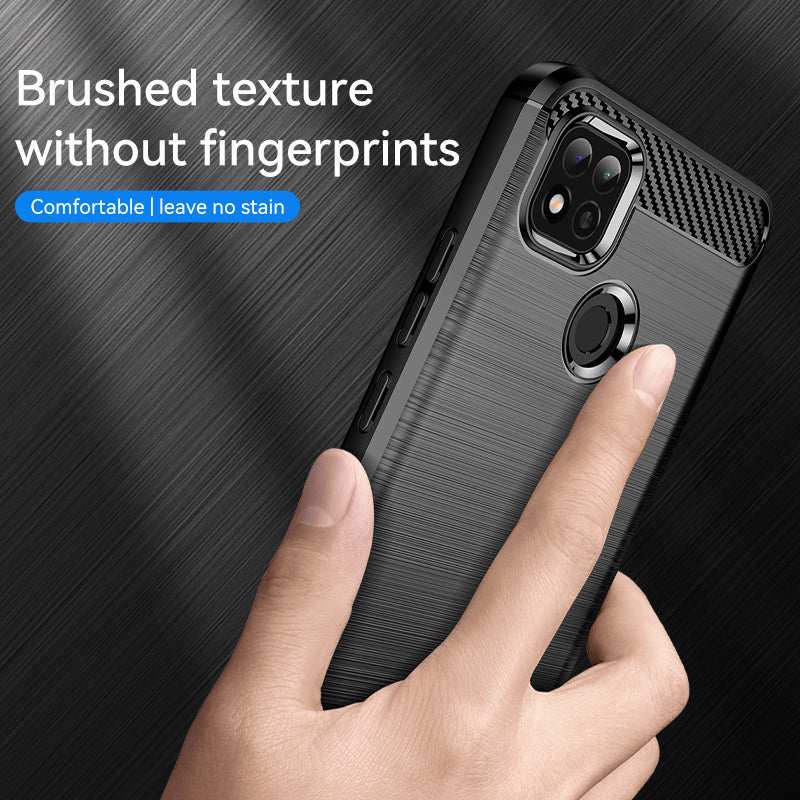 Brushed Silicone Phone Case For Redmi 9C NFC