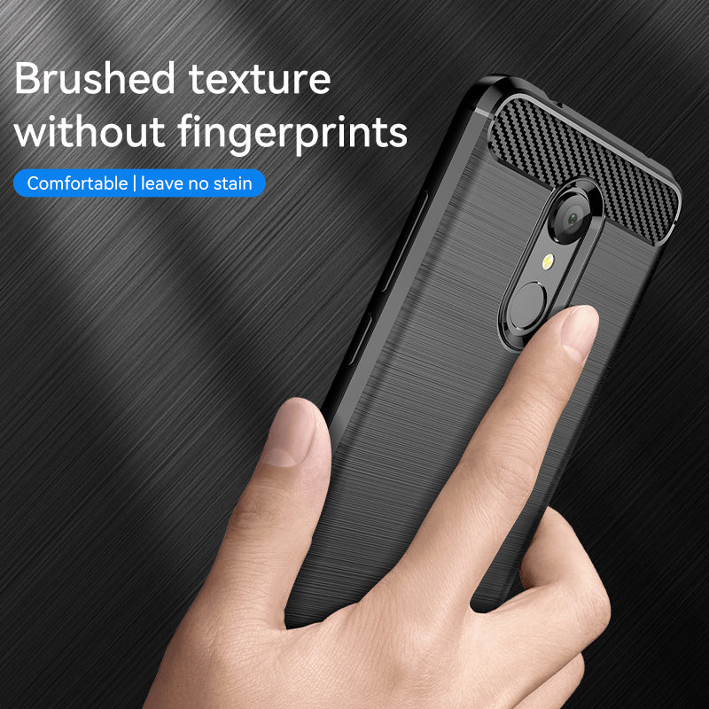 Brushed Silicone Phone Case For Redmi 5