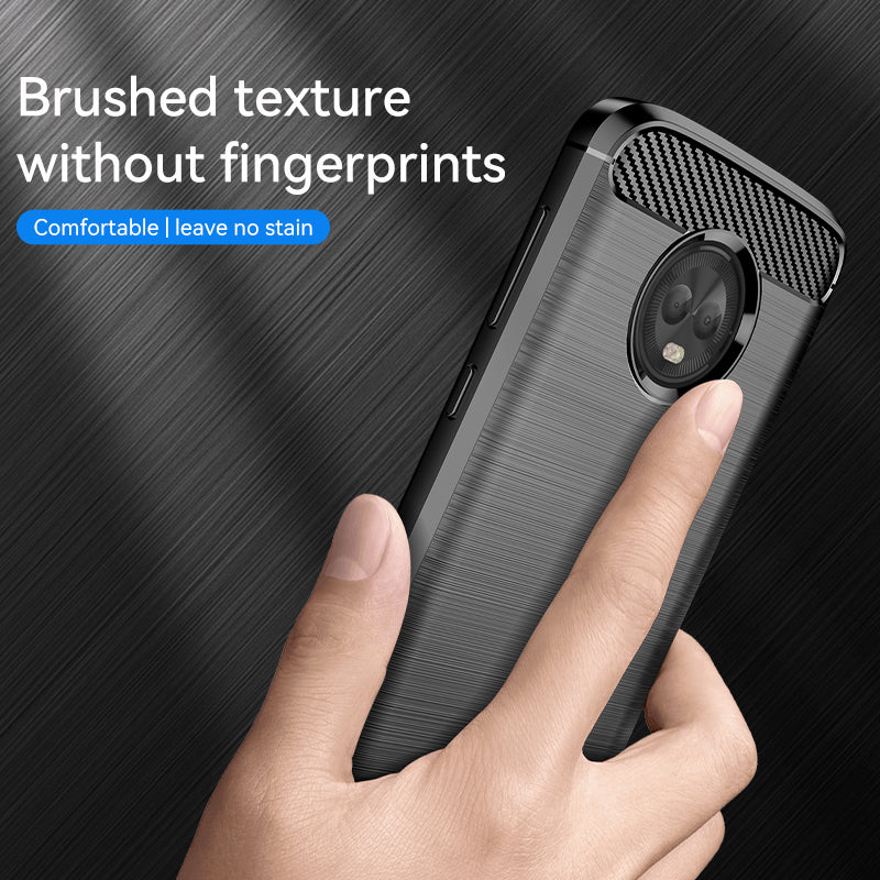 Brushed Silicone Phone Case For Motorola Moto G6