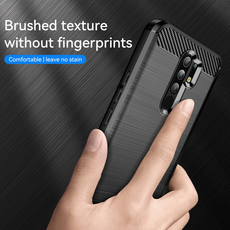 Brushed Silicone Phone Case For Redmi 9