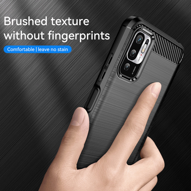 Brushed Silicone Phone Case For Redmi Note 10T 5G
