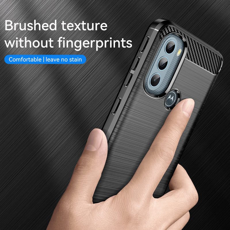 Brushed Silicone Phone Case For Motorola Moto G31