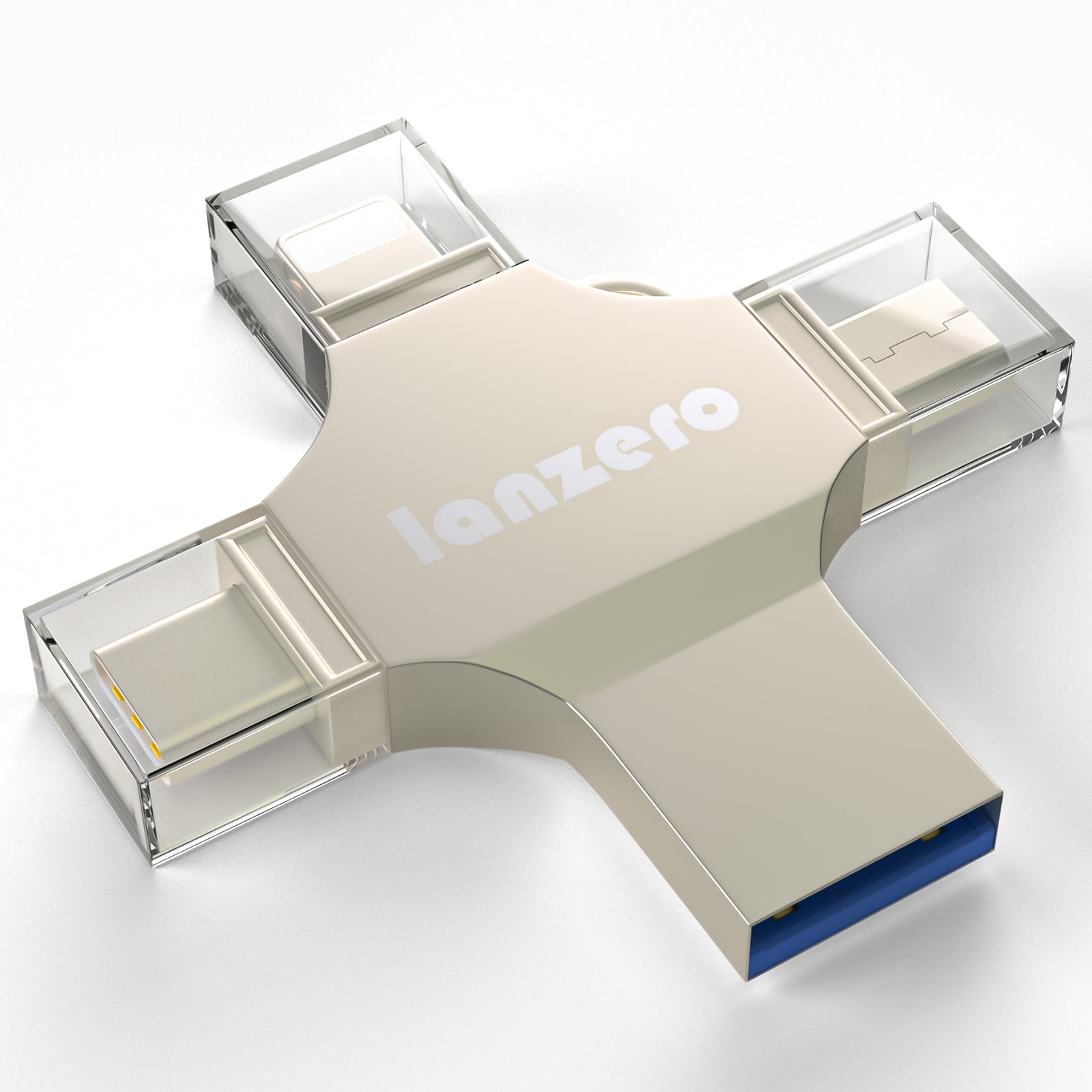 4-in-1 USB Flash drive Mobile phone computer dual use USB flash drive 64GB For Type-C OTG Android iOS