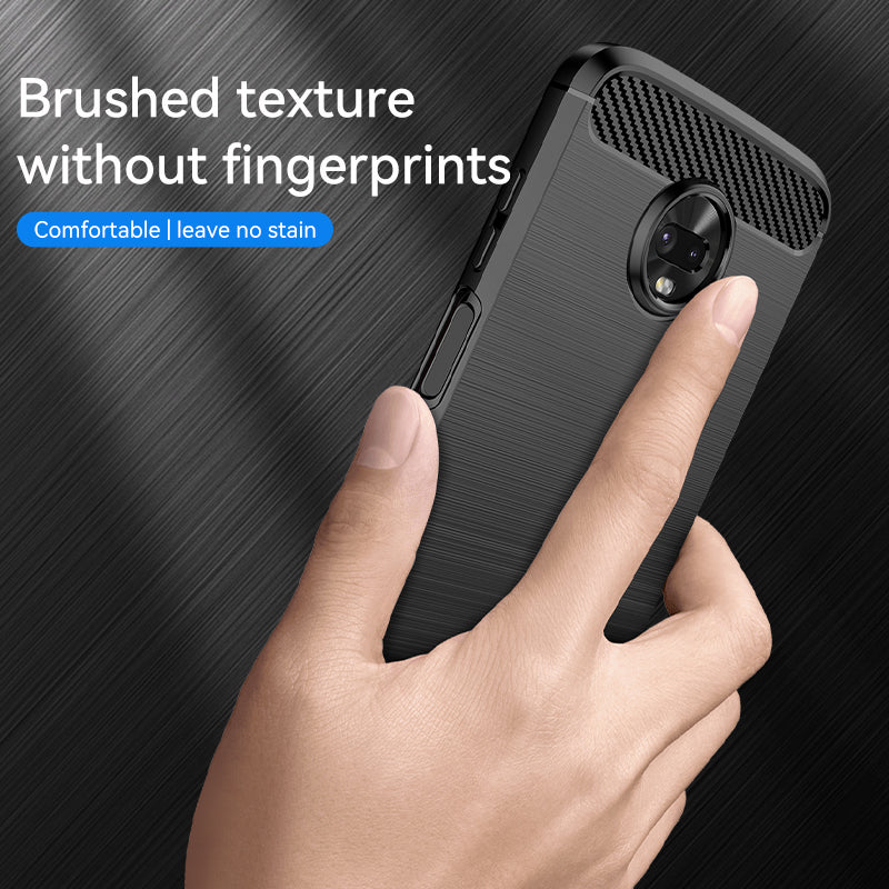 Brushed Silicone Phone Case For Motorola Moto Z3 Play