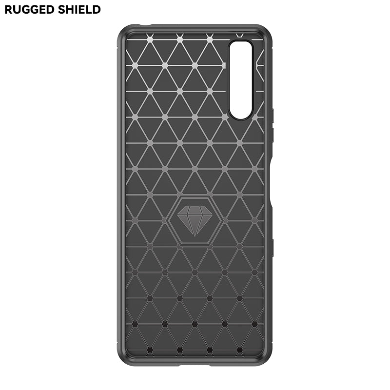 Brushed Silicone Phone Case For Sony Xperia 10 III