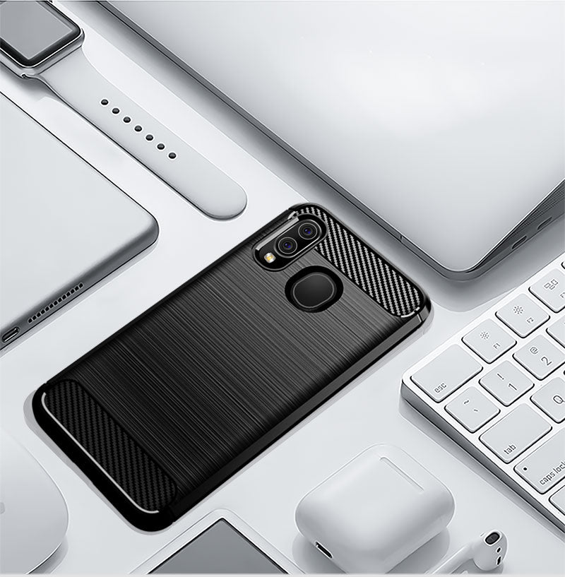 Brushed Silicone Phone Case For Samsung Galaxy A40