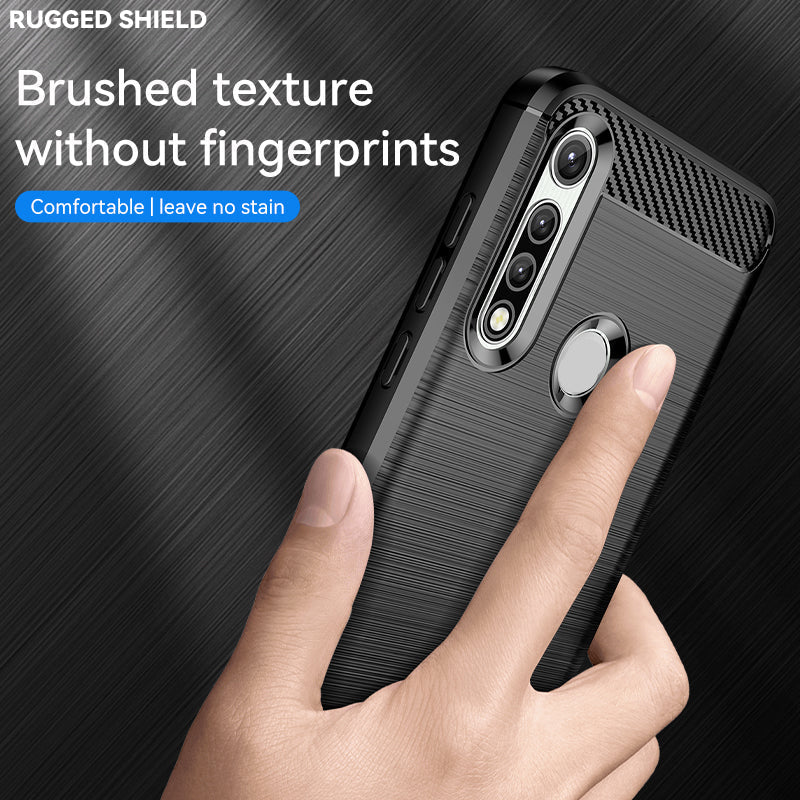 Brushed Silicone Phone Case For Motorola Moto G Fast
