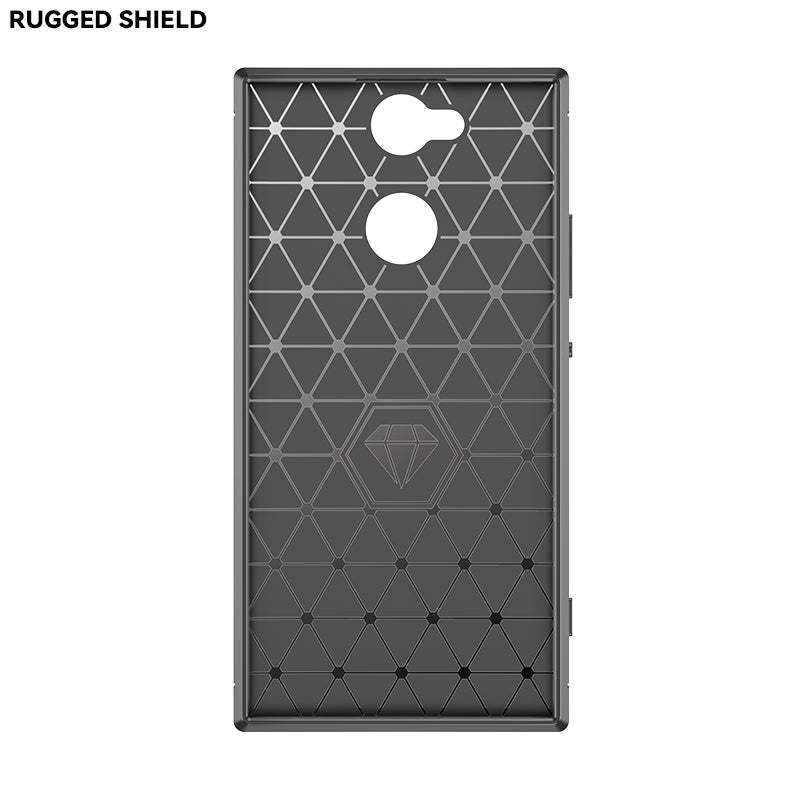 Brushed Silicone Phone Case For Sony Xperia XA2