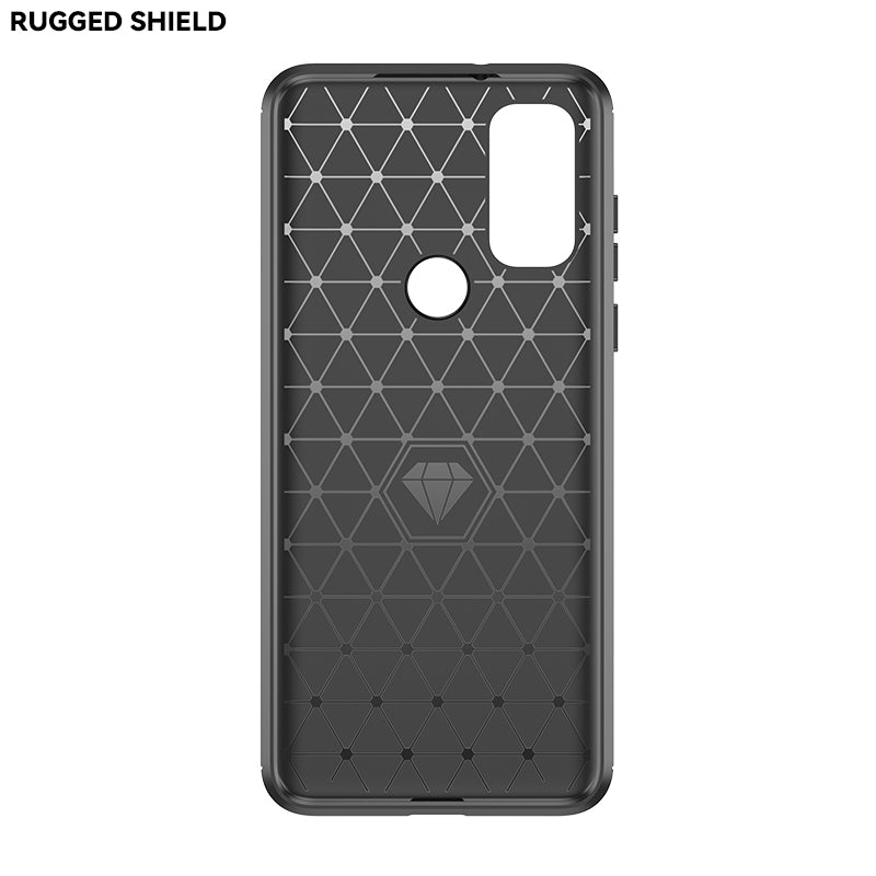 Brushed Silicone Phone Case For Motorola Moto G Pure 2021