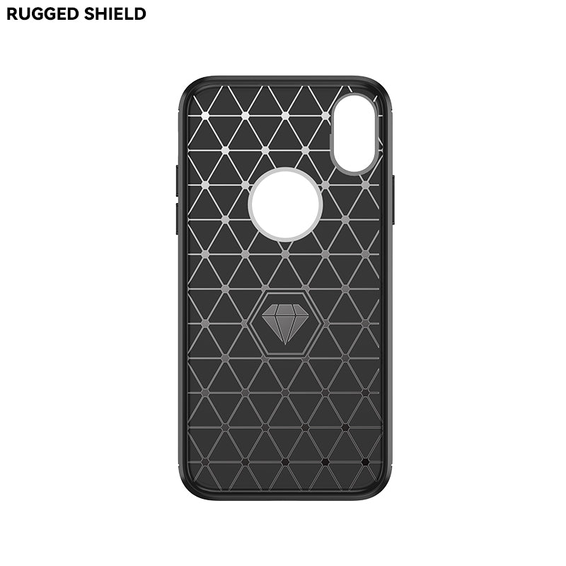 Brushed Silicone Phone Case For iPhone XS