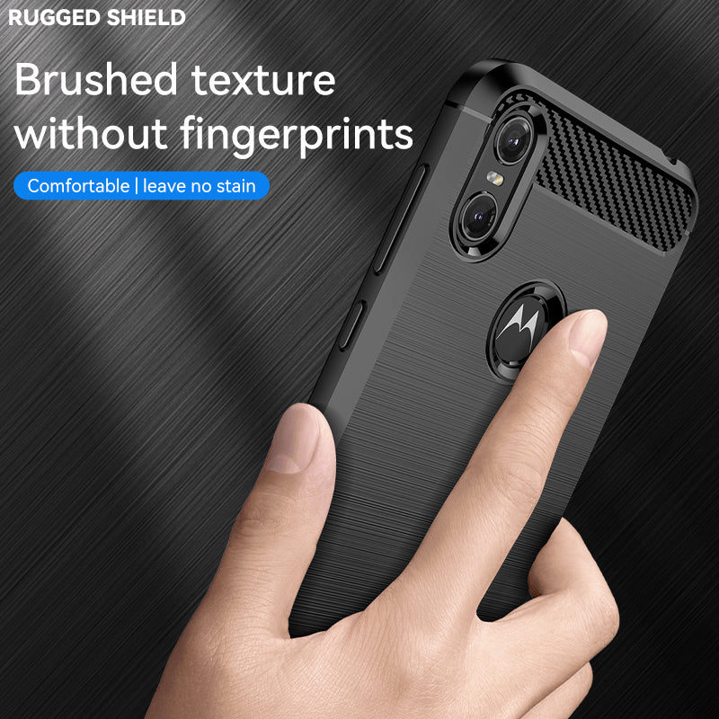 Brushed Silicone Phone Case For Motorola Moto P30 Play