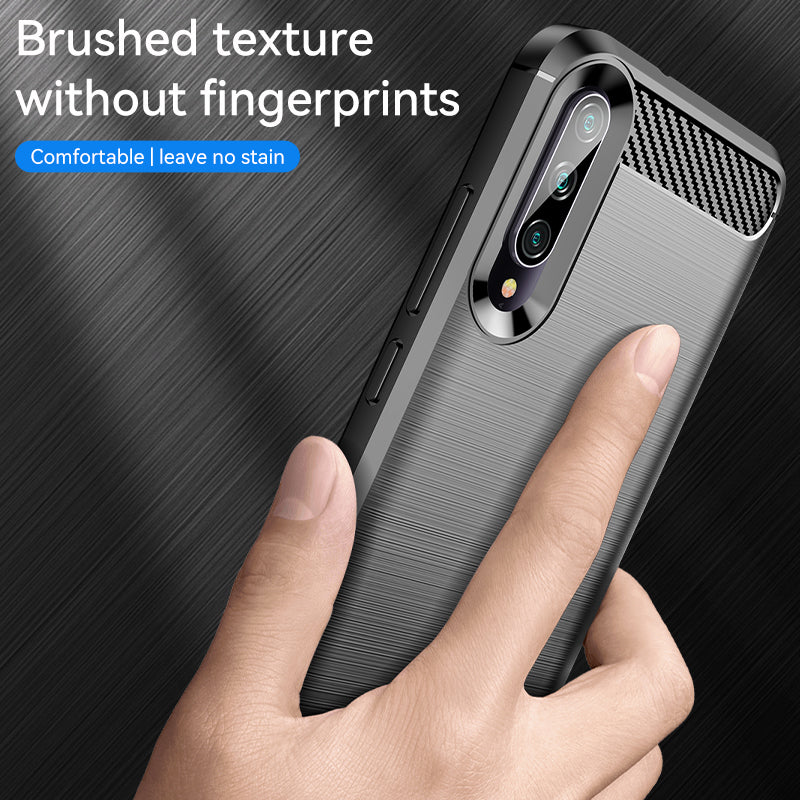 Brushed Silicone Phone Case For Xiaomi Mi CC9