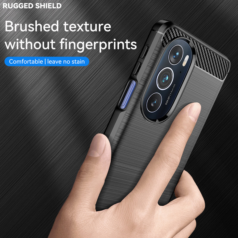 Brushed Silicone Phone Case For Motorola Moto Edge+ 2022