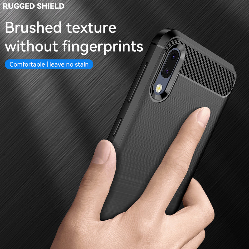 Brushed Silicone Phone Case For Samsung Galaxy A10