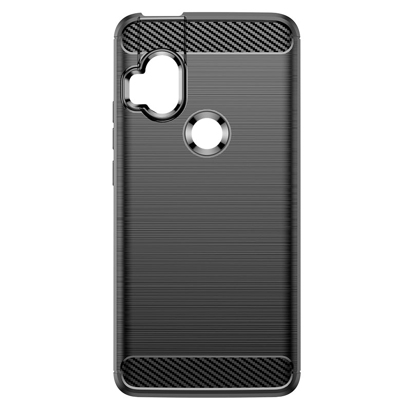 Brushed Silicone Phone Case For Motorola Moto One Hyper