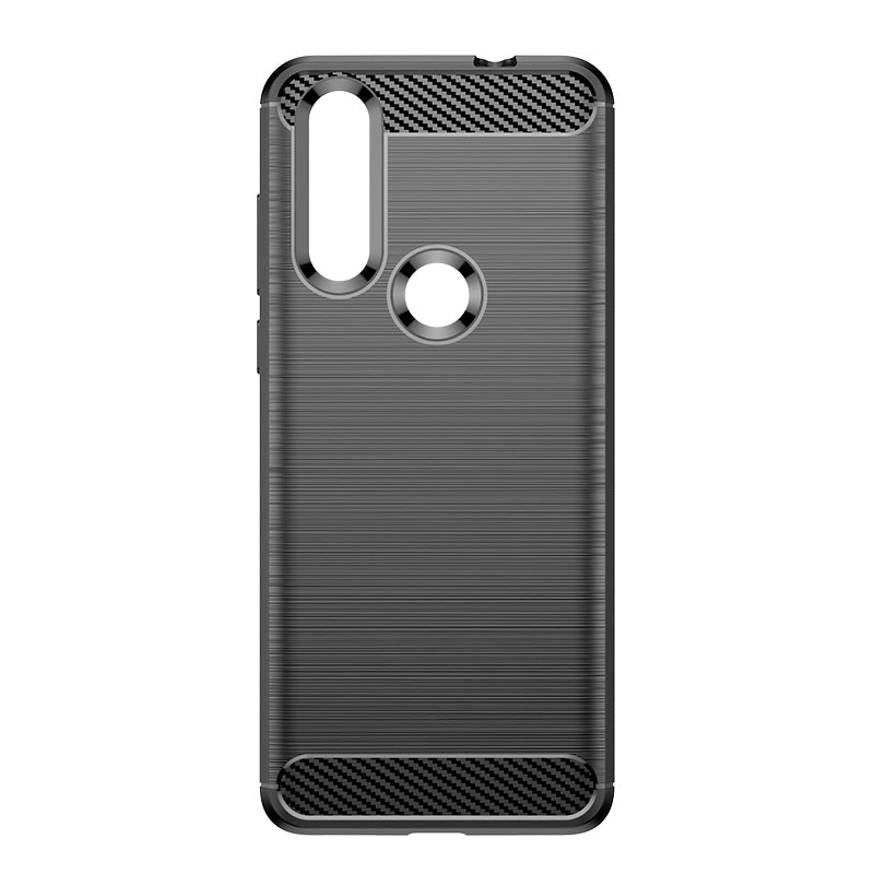 Brushed Silicone Phone Case For Motorola Moto P40 Power