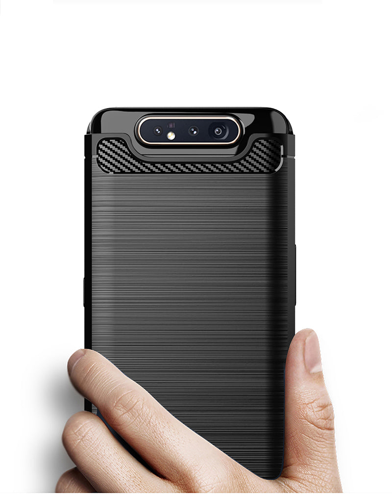 Brushed Silicone Phone Case For Samsung Galaxy A90