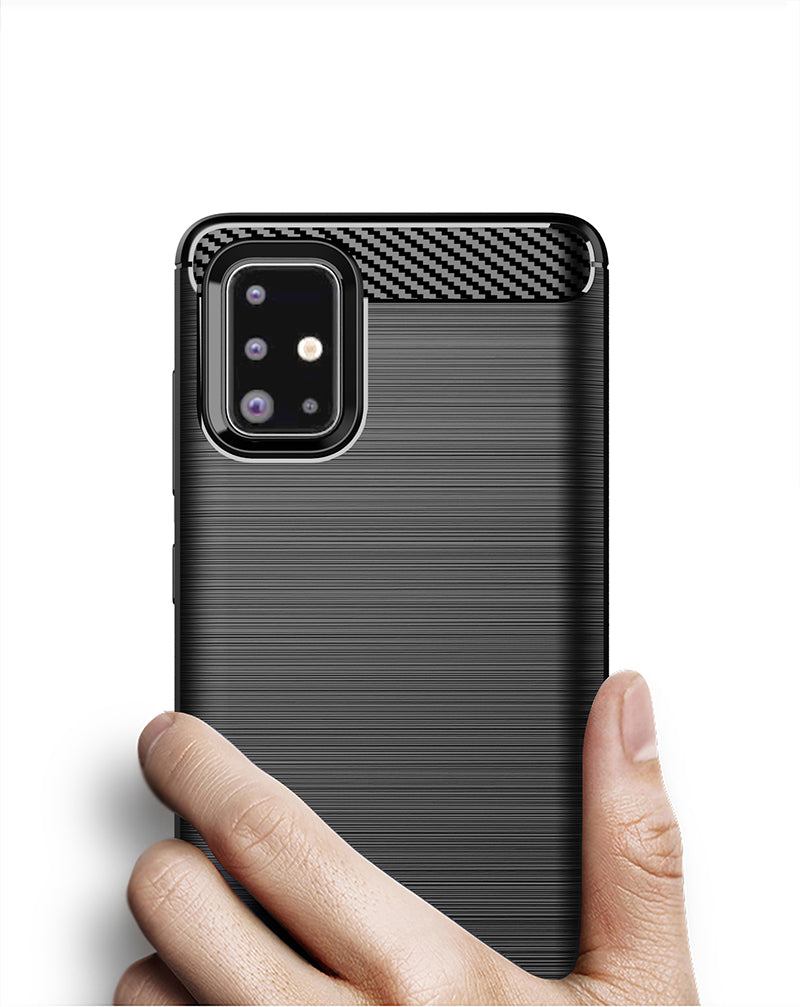 Brushed Silicone Phone Case For Samsung Galaxy A71