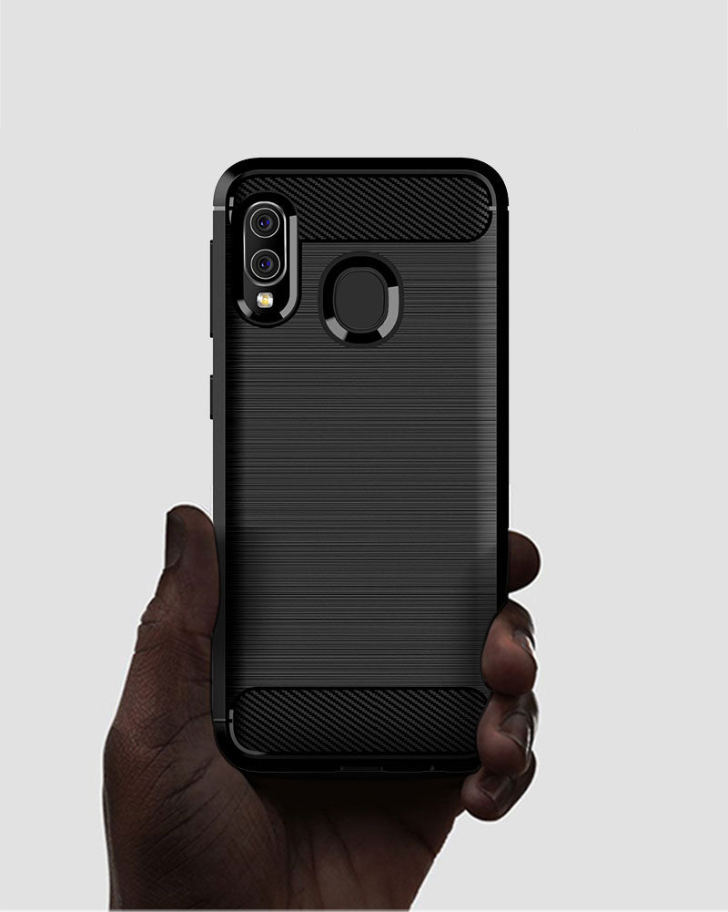 Brushed Silicone Phone Case For Samsung Galaxy A20E
