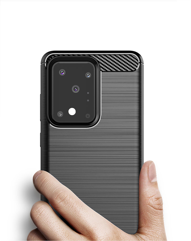 Brushed Silicone Phone Case For Samsung Galaxy S20 Ultra