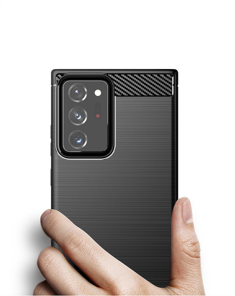 Brushed Silicone Phone Case For Samsung Galaxy Note 20 Ultra