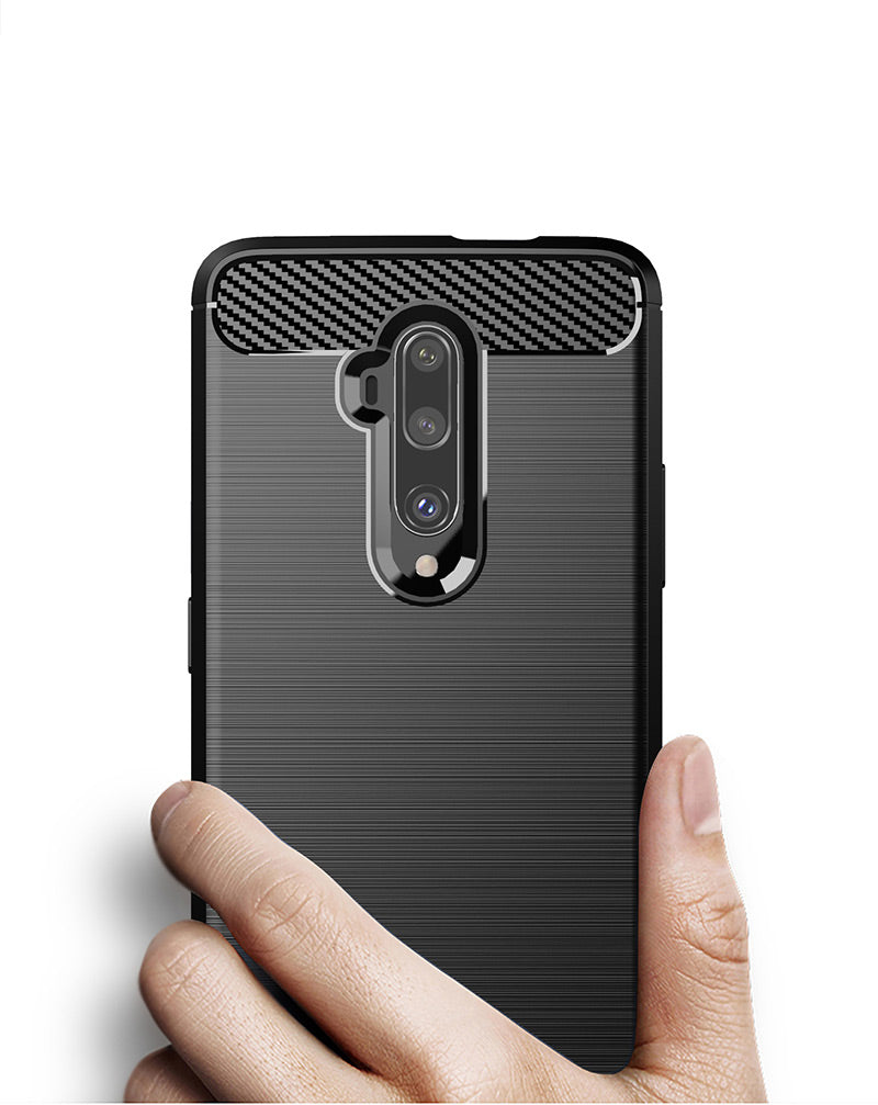 Brushed Silicone Phone Case For OnePlus 7T Pro