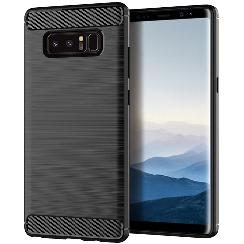 Brushed Silicone Phone Case For Samsung Galaxy Note 8