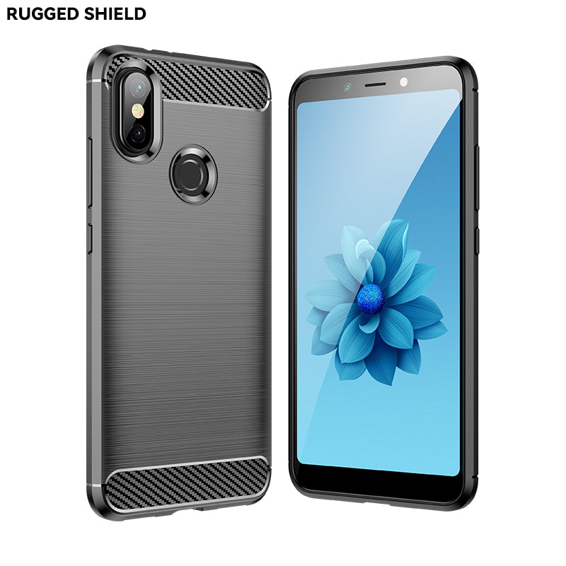 Brushed Silicone Phone Case For Xiaomi Mi A2