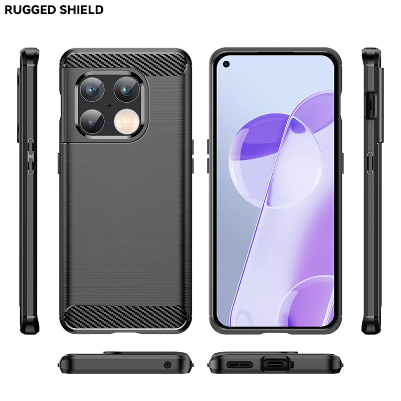 Brushed Silicone Phone Case For OnePlus 10 Pro 5G