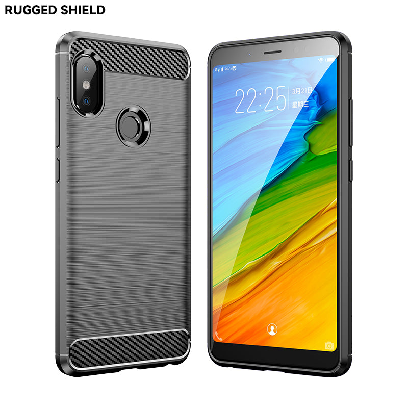 Brushed Silicone Phone Case For Redmi Note 5