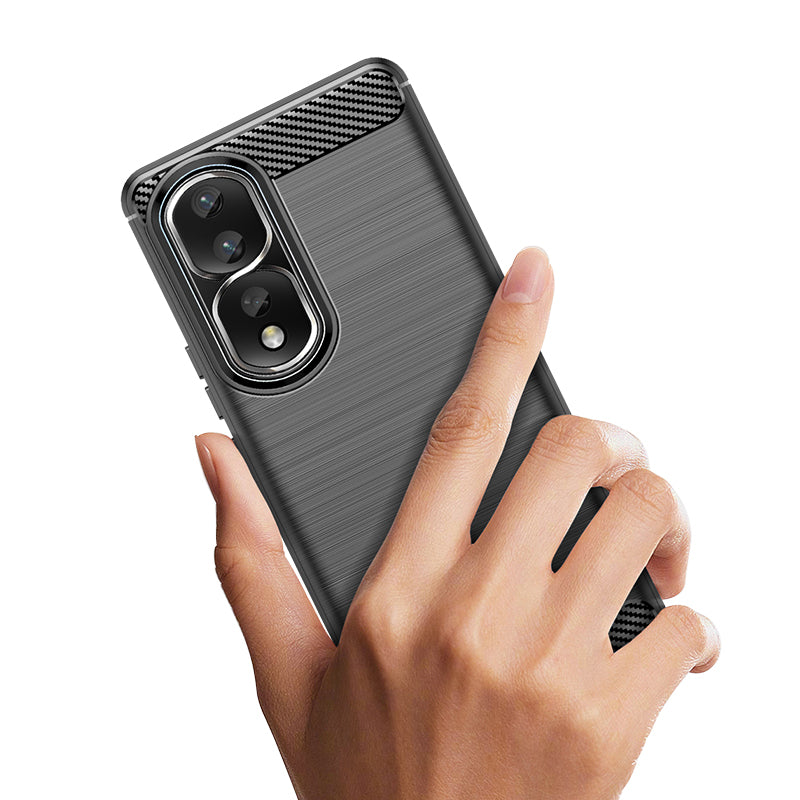 Brushed Silicone Phone Case For Huawei Honor 80 Pro