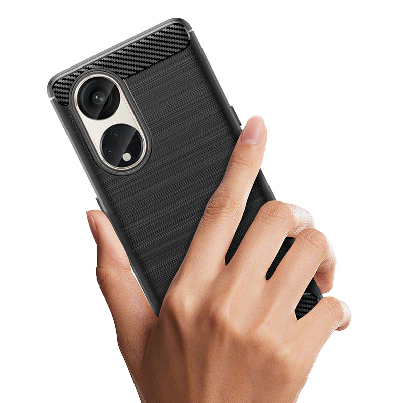 Brushed Silicone Phone Case For OPPO Reno8 T 5G