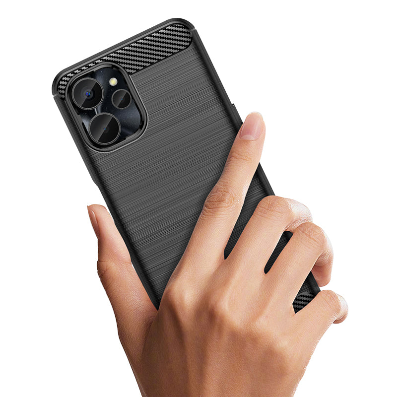 Brushed Silicone Phone Case For Realme 10 5G