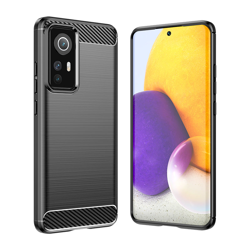 Brushed Silicone Phone Case For Xiaomi Mi 12X