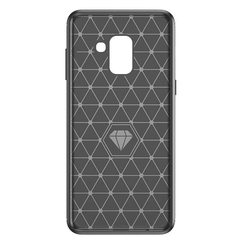 Brushed Silicone Phone Case For Samsung Galaxy A8 2018