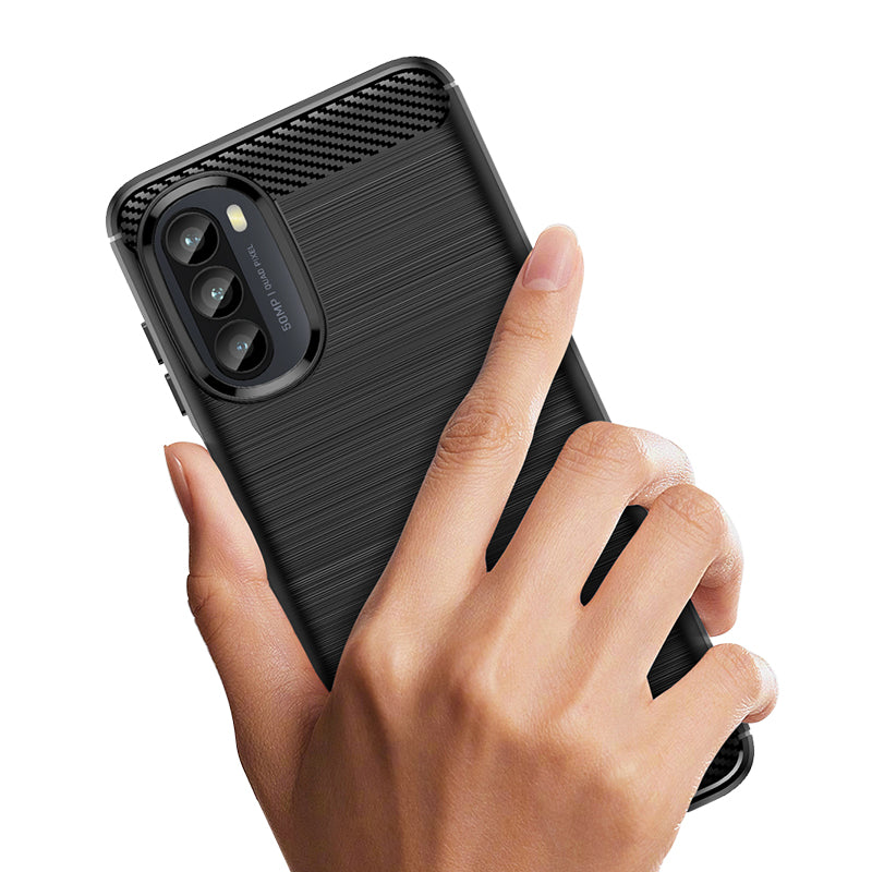 Brushed Silicone Phone Case For Motorola Moto G82