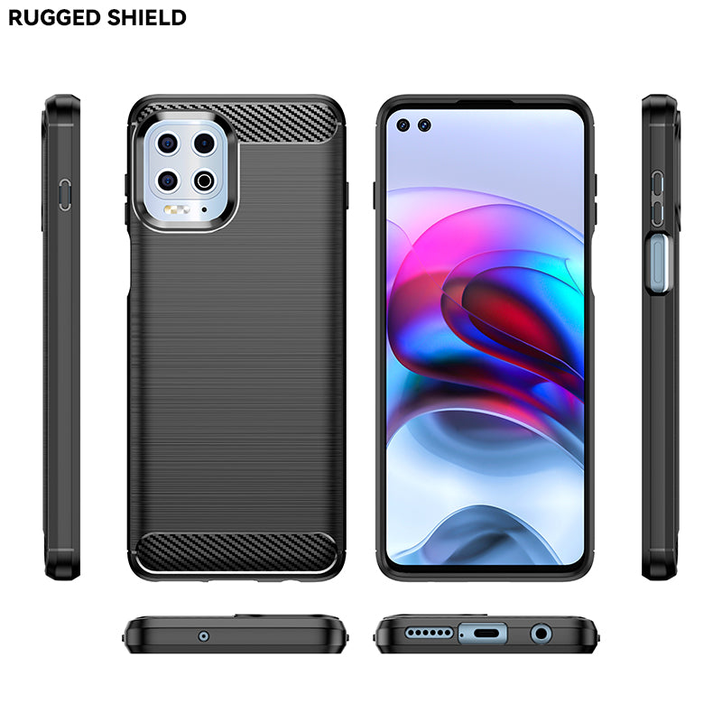 Brushed Silicone Phone Case For Motorola Moto G100