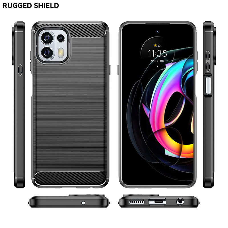 Brushed Silicone Phone Case For Motorola Moto 20 Fusion