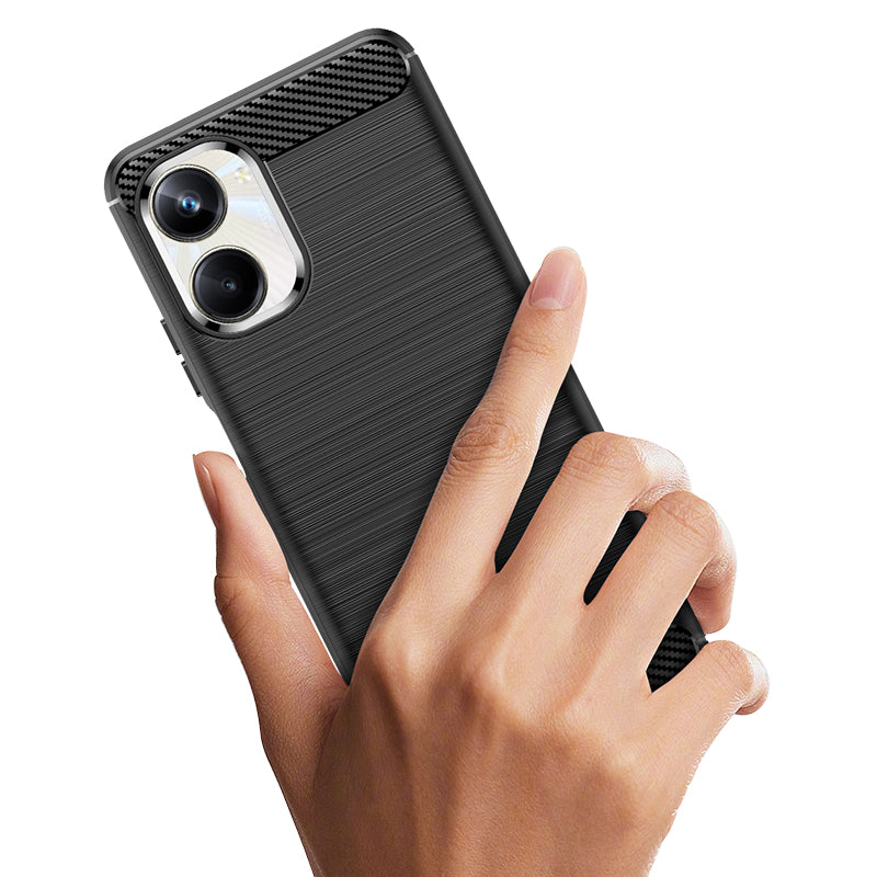 Brushed Silicone Phone Case For Realme 10 Pro