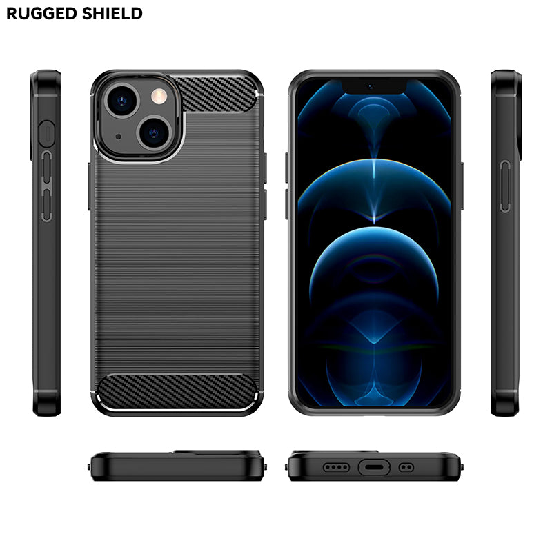 Brushed Silicone Phone Case For iPhone 13