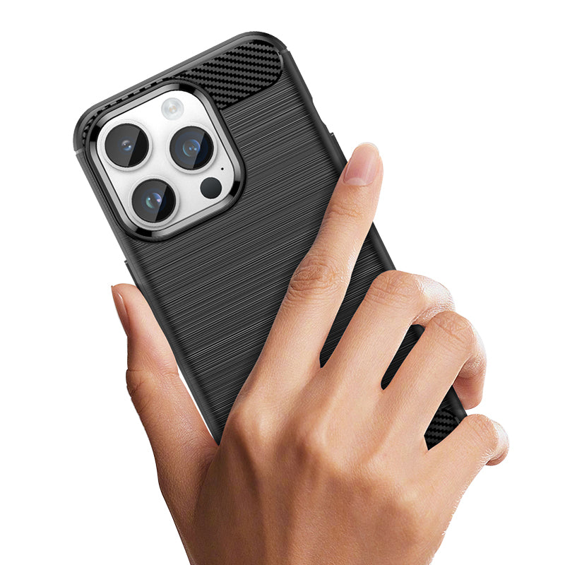 Brushed Silicone Phone Case For iPhone 14 Pro