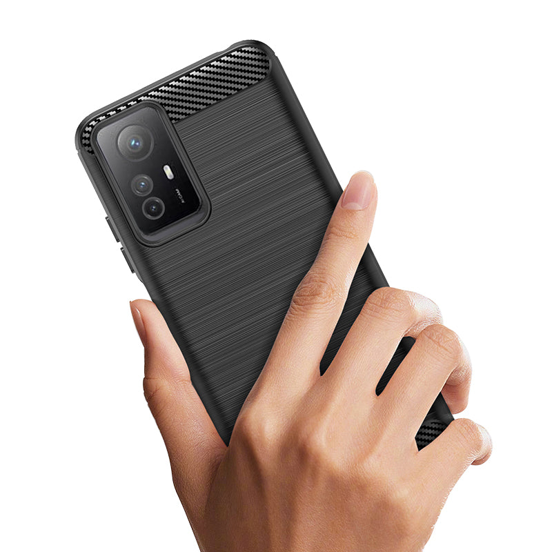 Brushed Silicone Phone Case For Redmi Note 12S