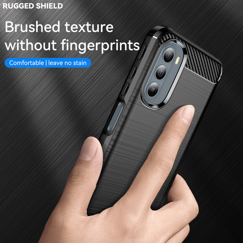 Brushed Silicone Phone Case For Motorola Moto G41