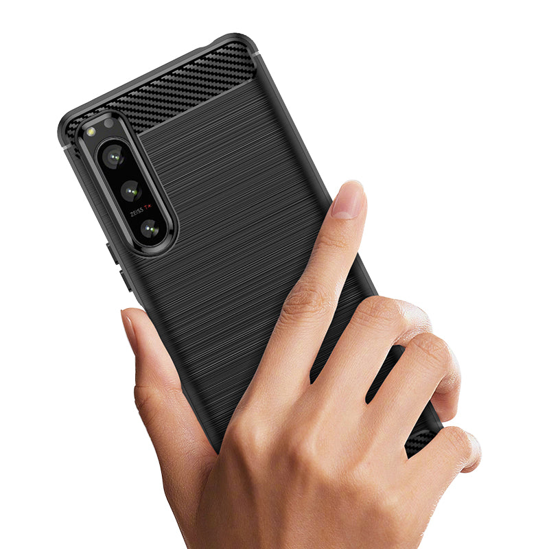 Brushed Silicone Phone Case For Sony Xperia 5 IV