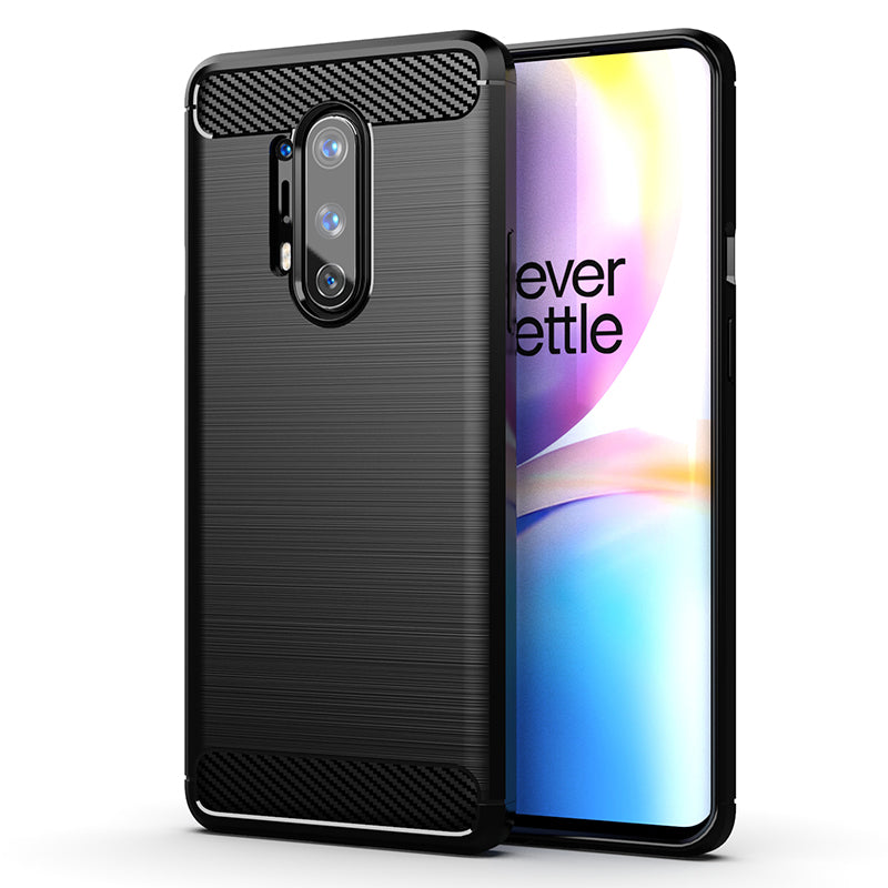 Brushed Silicone Phone Case For OnePlus 8 Pro