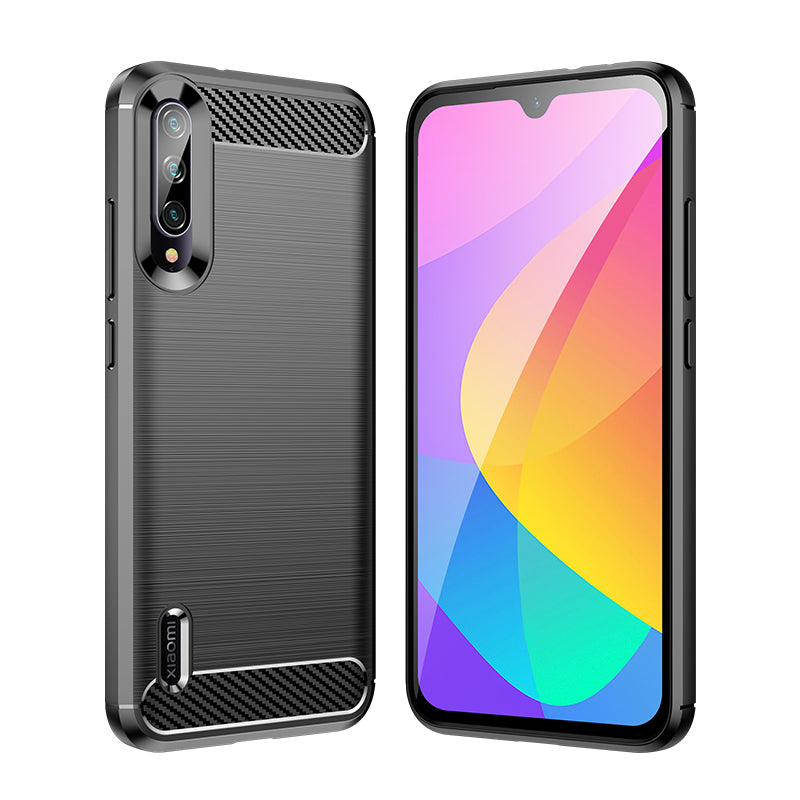 Brushed Silicone Phone Case For Xiaomi Mi A3 Lite